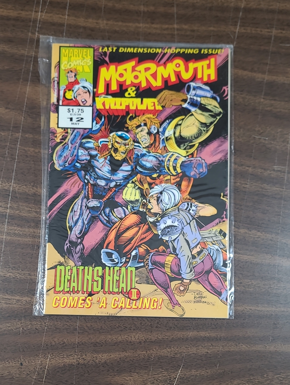 Marvel Motormouth & Killpower Comic Book #12 May 1993 Bagged